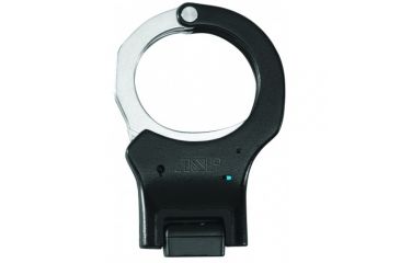 Image of ASP Rigid Handcuffs Steel Black 2 Pawl Blue - Security 46121
