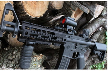 Image of AT3 Tactical Pro Series Free Float Quad Rail AR15 Handguards, 7in Carbine Length, Black, AT3-QR-7