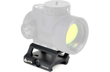 Image of AT3 Tactical RCO Riser Mount for MRO Pattern Optics, Hardcoat Anodizing, Black, AT3-RCO-RM