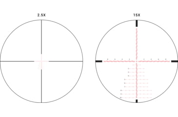 Image of Athlon Optics Ares BTR Rifle Scope, 2.5-15 x 50, FFP, 30mm Tube, Illuminated APLR3 MIL Reticle, Lifetime Warranty
