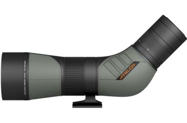 Image of Athlon Optics Ares UHD Spotting Scope, 15-45x65mm, 45-Degree Angled Body, ED Glass, Grey, 312005