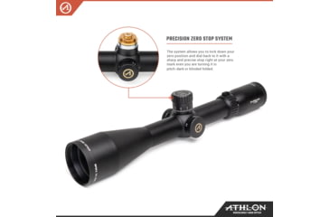 Image of Athlon Optics Argos BTR Gen II Rifle Scope, 6-24x50mm, 30mm Tube, First Focal Plane, APMR FFP IR MIL Reticle, Matte Black, 214063