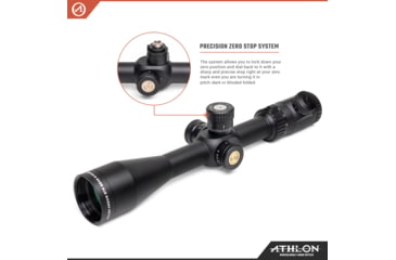 Image of Athlon Optics Argos BTR Gen II 6-24X50mm APMR Rifle Scope, 30mm, First Focal Plane, IR Mil Reticle, Black, 214063