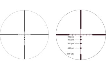 Image of Athlon Optics Argos, Rifle Scope, 3-15 x 42 Second Focal Plane SFP 1in Tube, Center X Reticle, Lifetime Warranty, Black, 3-15x42, 214011