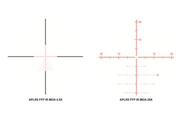 Image of Athlon Optics Cronus BTR Rifle Scope, 4.5-29x56mm, 34mm Tube, First Focal Plane, APLR5 FFP IR MOA Reticle, 6061-T6, Matte, Black, 210112