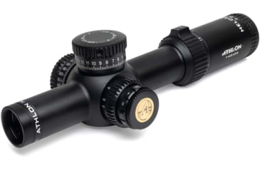 Image of Athlon Optics Helos BTR Rifle Scope, 1-4.5x24mm, 30mm Tube, SFP, Illuminated ATSR3 MOA Reticle, Black, 214101