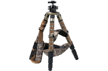 Image of Athlon Optics Midas CF36 36mm Tube Carbon Fiber Tripod, Black/Tan, 706006