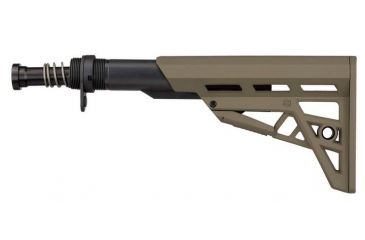 Image of Advanced Technology International - ATI AR-15 TactLite Six Position Mil-Spec Stock With Military Buffer Tube Assembly Flat Dark Earth
