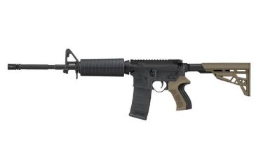 Image of Advanced Technology International - ATI AR-15 TactLite Six Position Mil-Spec Stock With Military Buffer Tube Assembly Flat Dark Earth