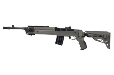 Image of ATI Outdoors Ruger Mini-Thirty Strikeforce Six-Position Adjustable Side-Folding TactLite Stock With Scorpion Recoil System Destroyer Gray