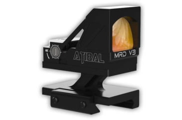 Image of Atibal MRD V3 Red Dot Sight - Reflex, 3 MOA Dot, Matte Black, 49MM, AT-MRD-V3