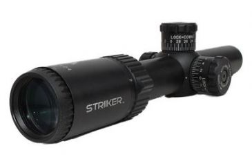 Image of Atibal Striiker 1-4x24mm Rifle Scope, 30mm Tube, Second Focal Plane, 5.56/.308 Reticle, Black, AT-Str-1-4