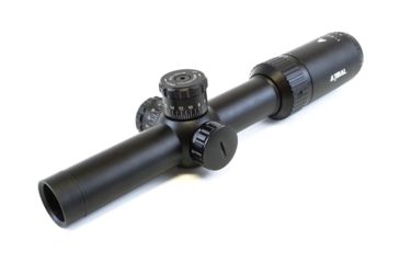 Image of Atibal Striiker 1-4x24mm Rifle Scope, 30mm Tube, Second Focal Plane, 5.56/.308 Reticle, Black, AT-Str-1-4
