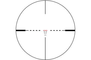 Image of Atibal Striiker 1-4x24mm Rifle Scope, 30mm Tube, Second Focal Plane, 5.56/.308 Reticle, Black, AT-Str-1-4