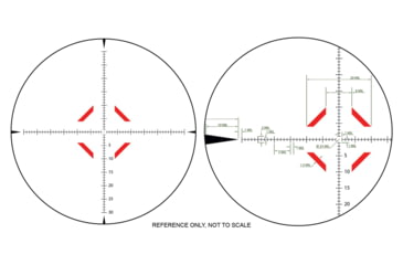 Image of Atibal X 1-10x30 Rifle Scope, 35mm Tube, First Focal Plane, Plumb Reticle, Black, AT-X-PLUMB-BLK