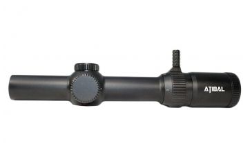 Image of Atibal XP6 Mirage 1-6x w/ Rapid View Lever Front Focal Plane FFP Rifle Scope, Black, XP6-Black