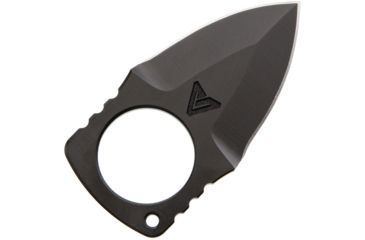 Image of Atlas Dynamic Defense BUG Neck Knife Fixed Blade Knife, 1.5in, Standard Edge, Black Stainless Handle ADDBUG