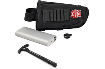Image of ATN Extended Power 20,000 mAh Battery Kit &amp; Breek Arms Sledgehammer AR-15 Ambidextrous Charging Handle