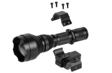 Image of ATN IR850 Pro Long Range IR Illuminator w/Adjustable Mount, Black, ACMUIR85PR