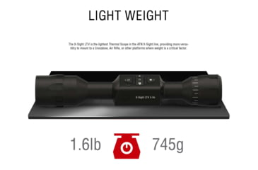 Image of ATN X-Sight LTV 3-9x30mm Day/Night Hunting Rifle Scope, Black, DGWSXS309LTV