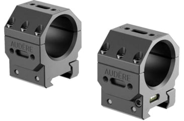Image of Audere Scope Rings Adversus, 34mm Tube, Low, Black, AD1009
