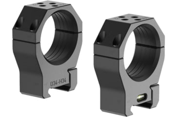 Image of Audere Scope Rings Psr 30mm Med Black