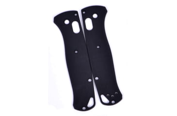 Image of August Engineering Bugout 535 Handle Scales, G10, Black, AE-G1101-BLK