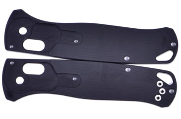 Image of August Engineering Bugout 535 Handle Scales, G10, Black, AE-G1101-BLK