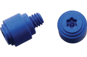 Image of August Engineering Bugout 535 Thumb Stud, Blue, Aluminum, AE-1401-BLU