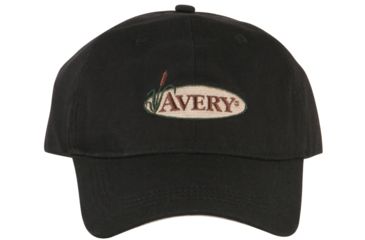 Image of Avery Outdoors Cotton Twill Cap,Black 44208
