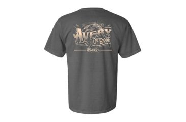 Image of Avery Outdoors Legacy Label Short Sleeve Tee - Men's, Pepper, Small 43255