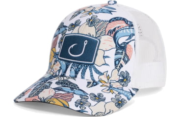 Image of AVID Sportswear Islamorada Trucker Hat - Mens, Islamorada White, One Size, MH12410IMWOS
