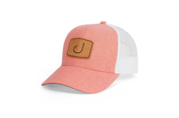 Image of AVID Sportswear Layday Trucker Hat - Mens, Coral Chambray, One Size, MH12408CRLOS