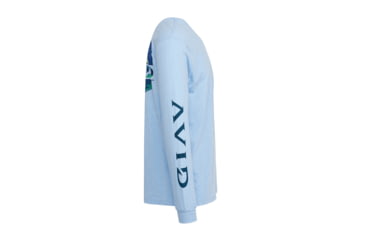 Image of AVID Sportswear Slammed Long Sleeve T-Shirt - Mens, Heather Sky, Medium, MT12419HSKMD