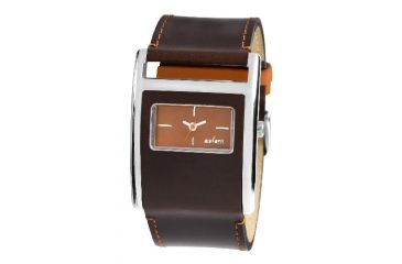 Image of Axcent Studio Watch, Brown Strap, Camel Face, Silver Hands X31011-736