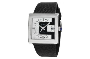 Image of Axcent Illusion Watch, Black Strap, White Face, Silver Hands X32141-237