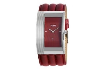 Image of Axcent Curves Watch, Red Strap, Red Face, Silver Hands X56341-868