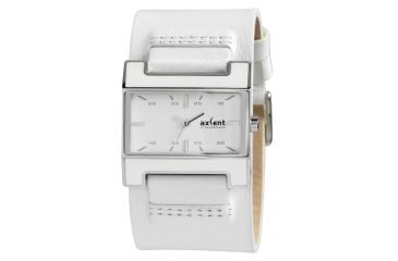 Image of Axcent Mono Watch, White Strap, White Face, Silver Hands X60211-131