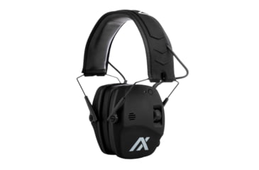 Image of AXIL Trackr Blu Ear Muffs, Black, TRACKRBT-B