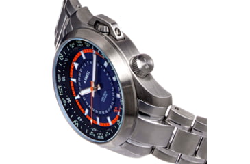 Image of Axwell Vertigo Bracelet Watch w/Date, Blue, AXWAW101-4, Blue, One Size, AXWAW101-4