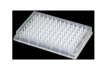 Image of Axygen 96-Well Assay Plates, Axygen Scientific P-96-450-R-Y Round-Bottom Plates