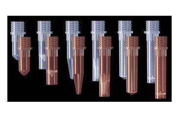 Image of Axygen Screw Top Microcentrifuge Tubes without Caps, Axygen Scientific ST-150-SS-X Amber Screw Top Microtubes