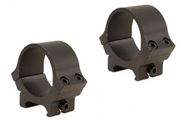 Image of B-Square Sport Utility Rings - 30mm Standard Dovetail - High, See-Thru, Blue 20066