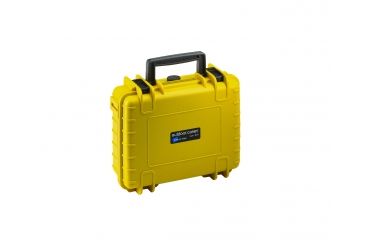 Image of B&amp;W International Type 1000 Yellow Outdoor Case With Custom Gopro Insert, Yellow, Small 1000/Y/GoPro