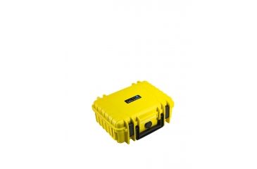 Image of B&amp;W International Type 1000 Yellow Outdoor Case With Custom Gopro Insert, Yellow, Small 1000/Y/GoPro