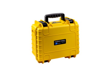 Image of B&amp;W International Type 3000 Yellow Outdoor Case With Si Foam, Yellow, Medium 3000/Y/SI