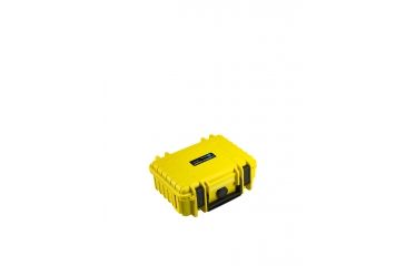 Image of B&amp;W International Type 500 Yellow Outdoor Case With Si Foam, Yellow, Small 500/Y/SI