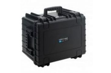 Image of B&amp;W International Type 5500 Black Outdoor Case With Si Foam, Black, Large 5500/B/SI