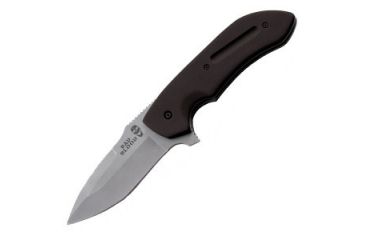 Image of Bad Blood Fire Spitter Knife, G10 Handle, Plain, Black BB0101K