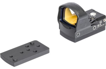 Image of Badger Ordnance C1 J-Arm Condition One Micro Red Dot Sight Mount, Black, Leupold DPP, 200-12B